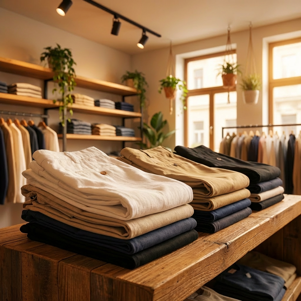 Spodnie Casualowe Męskie