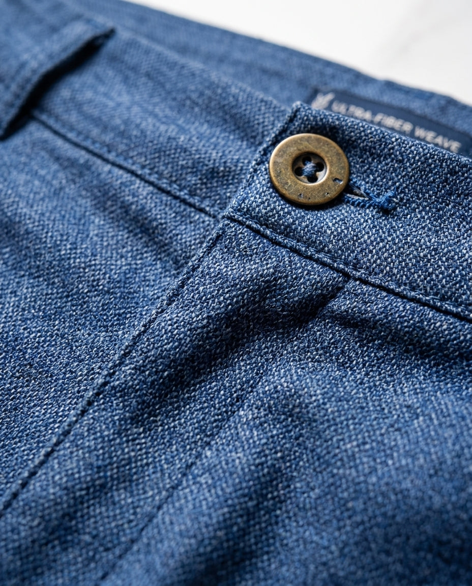 Spodnie Męskie Dopasowane | Wąski Krój | Wygodny Materiał | Do Pracy i Na Co Dzień