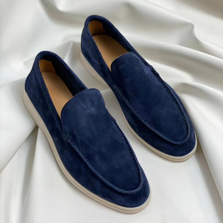 Męskie Mokasyny Zamszowe | Klasyczny Wygodny Model | Elegancki Styl Codzienny