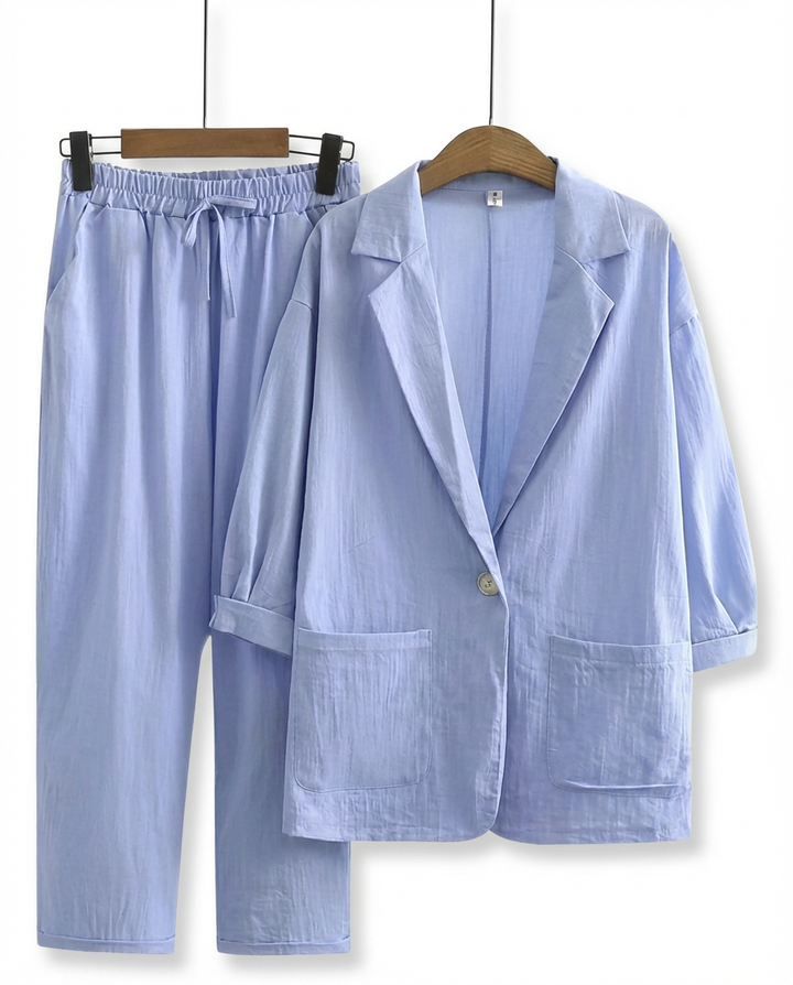 Zestaw dresowy damski | Luźny Krój | Oddychający Materiał | Na Co Dzień