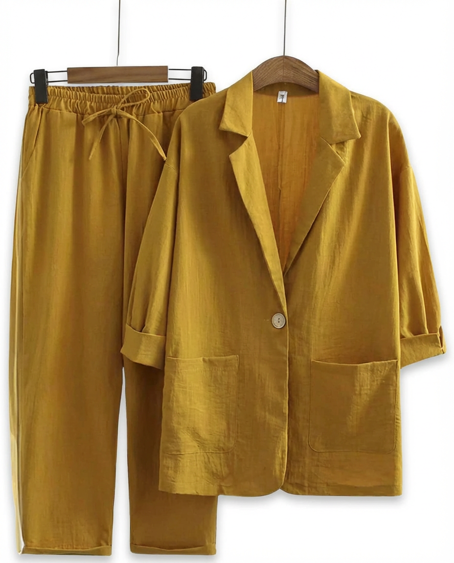 Zestaw dresowy damski | Luźny Krój | Oddychający Materiał | Na Co Dzień