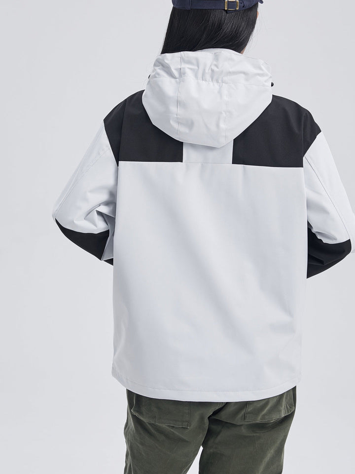 Męska Kurtka 3w1 z Polarem i Kapturem | Warstwowy System | Wodoodporna i Uniwersalna