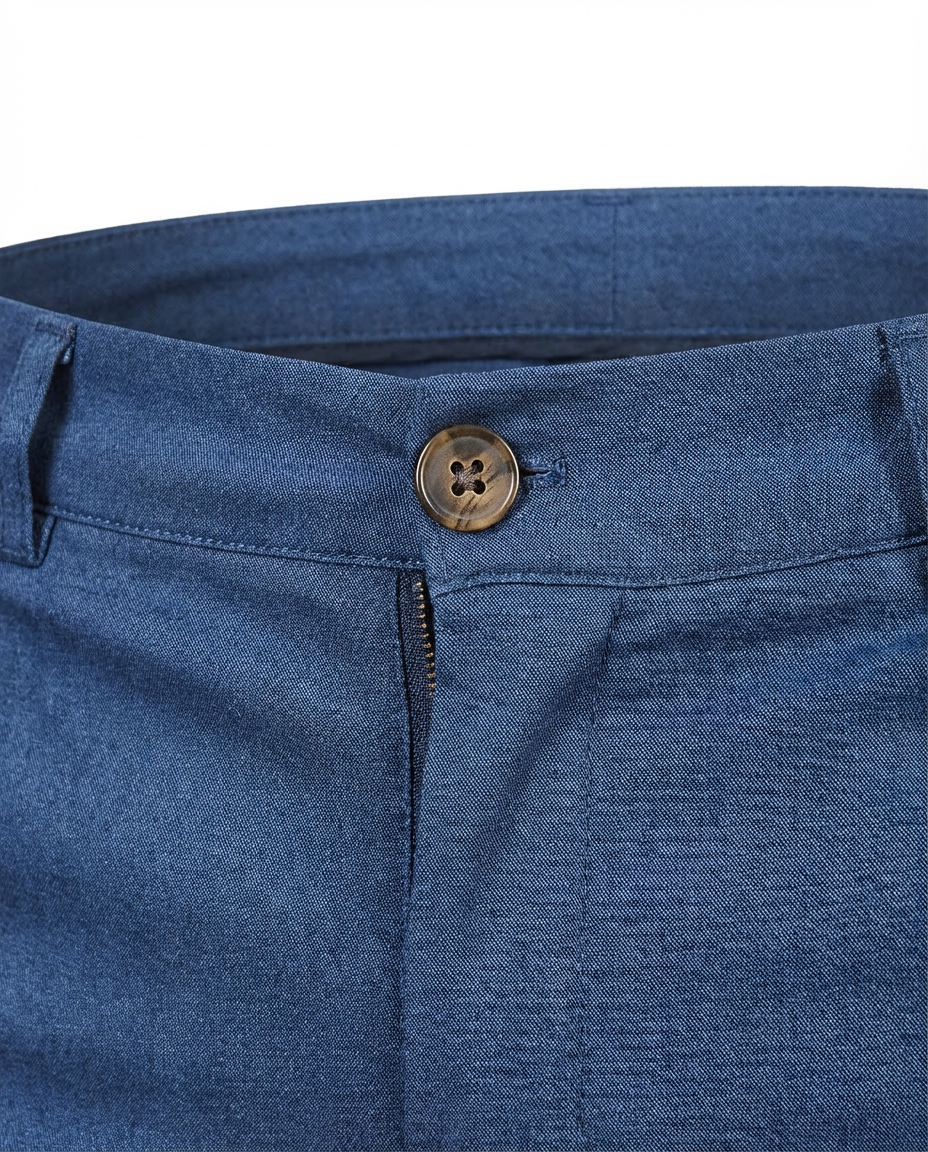 Spodnie Męskie Dopasowane | Wąski Krój | Wygodny Materiał | Do Pracy i Na Co Dzień