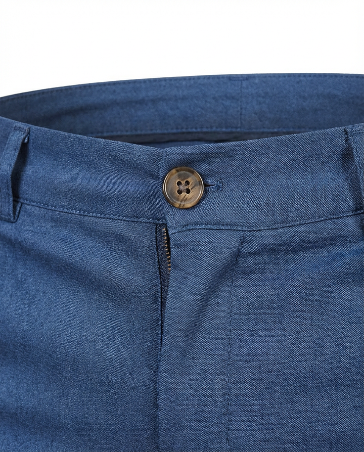 Spodnie Męskie Dopasowane | Wąski Krój | Wygodny Materiał | Do Pracy i Na Co Dzień