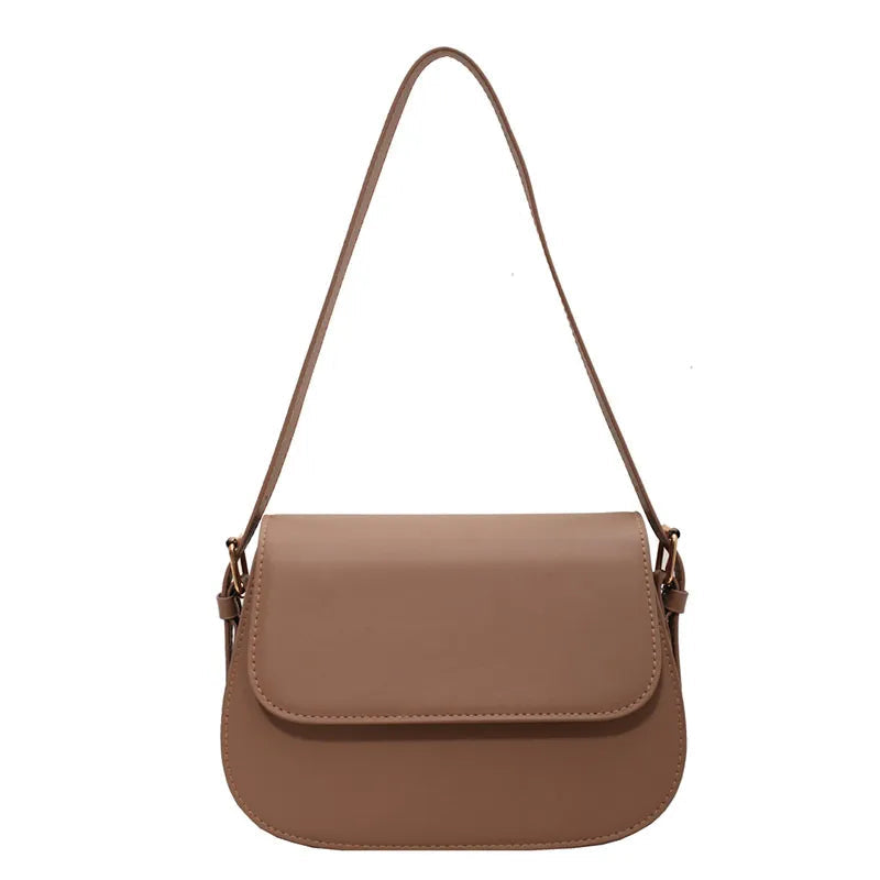Damska Torebka na Ramię | Skórzana w Klasycznym Stylu | Minimalistyczna i Elegancka