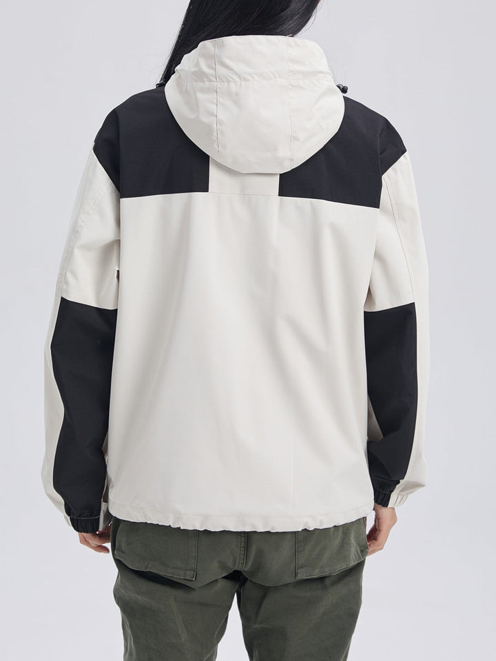 Męska Kurtka 3w1 z Polarem i Kapturem | Warstwowy System | Wodoodporna i Uniwersalna