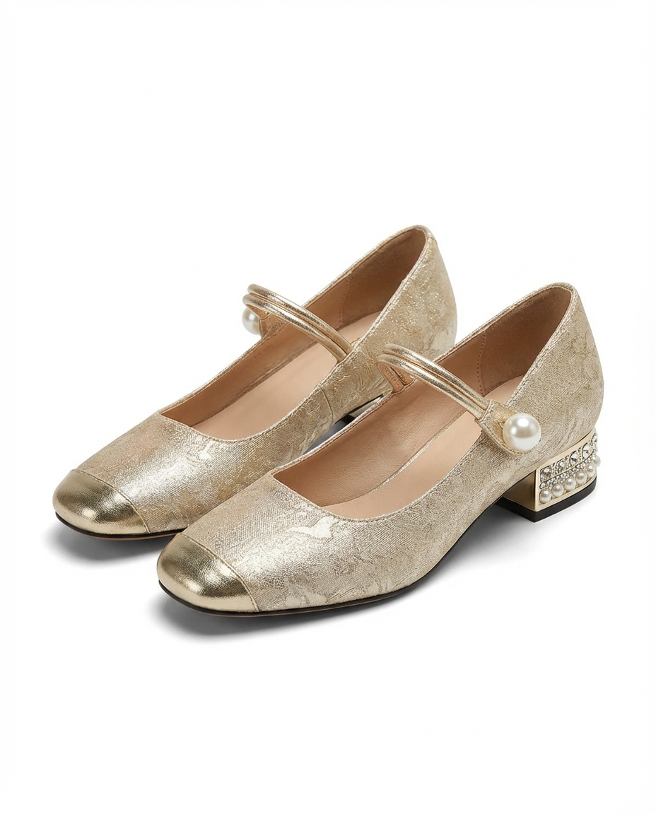 Baleriny Ortopedyczne Damskie | Komfortowy Krój | Wsparcie dla Stóp | Na Co Dzień