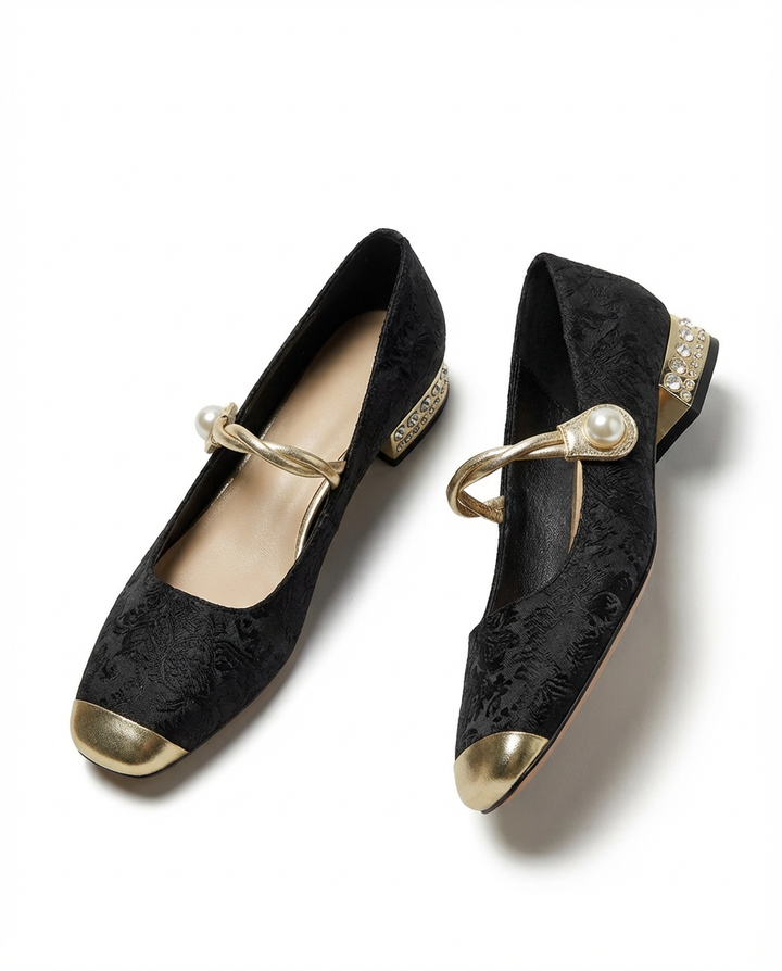 Baleriny Ortopedyczne Damskie | Komfortowy Krój | Wsparcie dla Stóp | Na Co Dzień