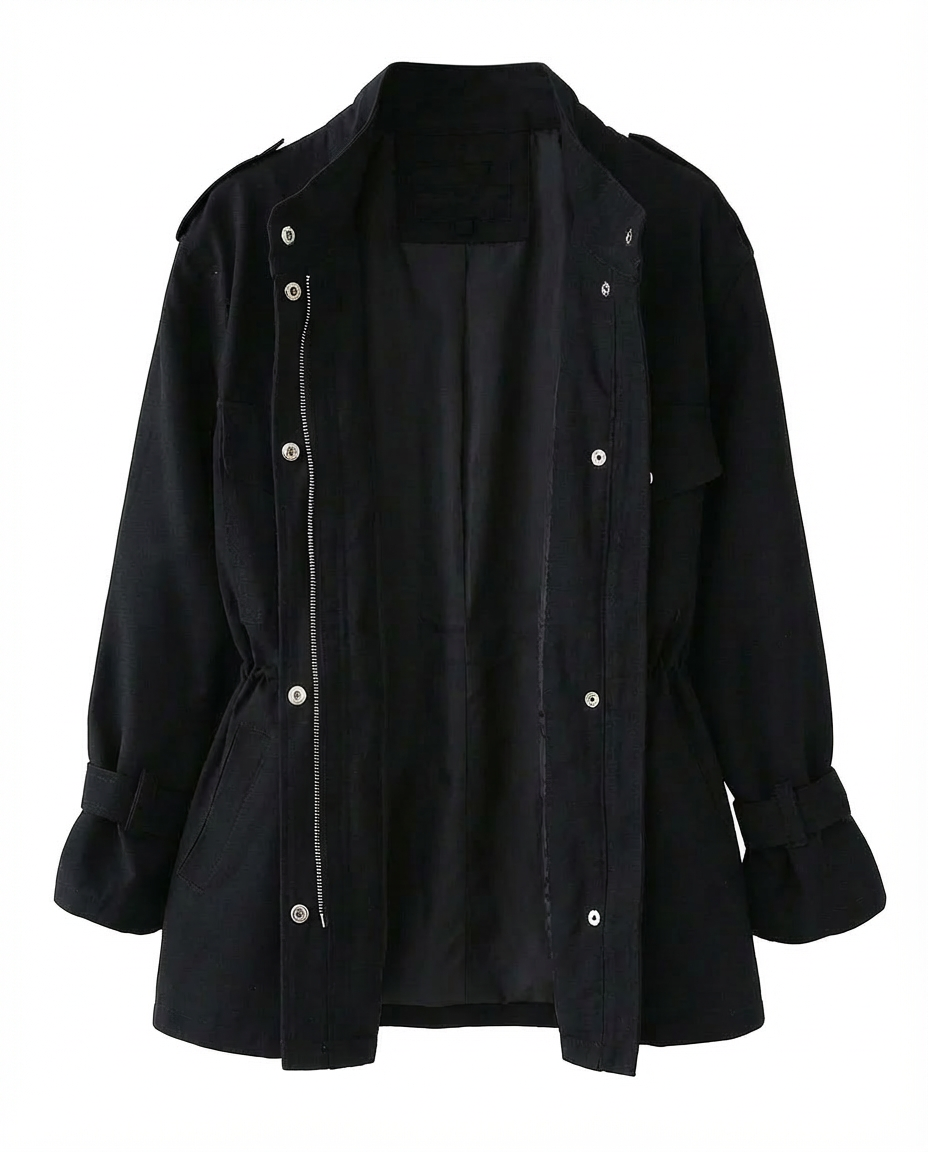 Kurtka damska | Dopasowana | Wiatroszczelna | Na jesień