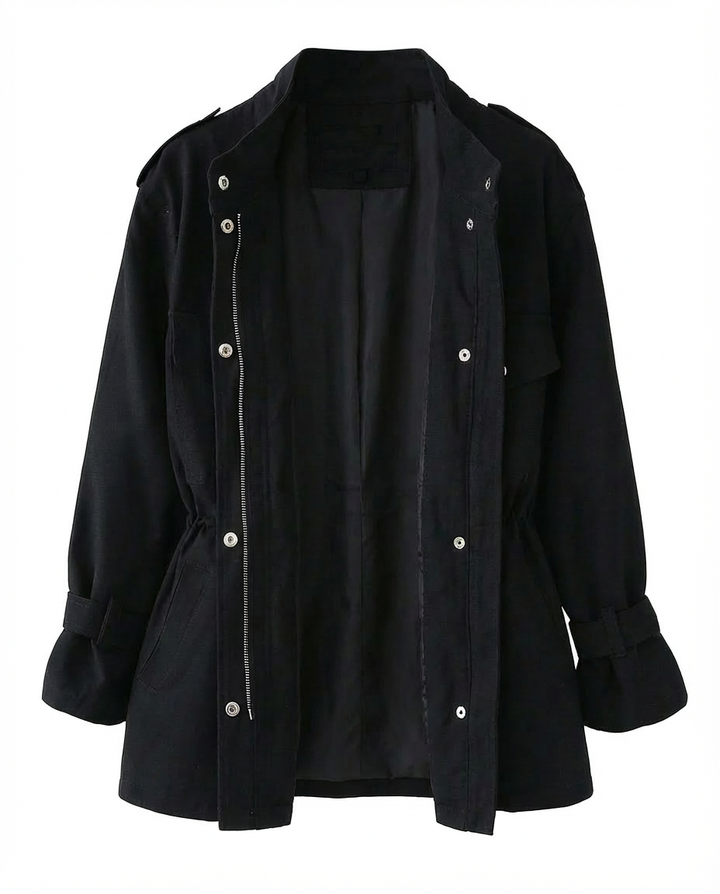 Kurtka damska | Dopasowana | Wiatroszczelna | Na jesień