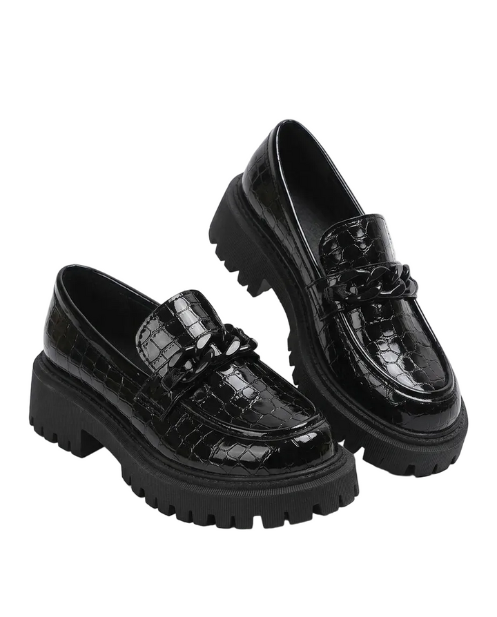 Trampki na Platformie Buty Platformy | Wygodny Krój | Ekstrawagancka Faktura | Na Co Dzień