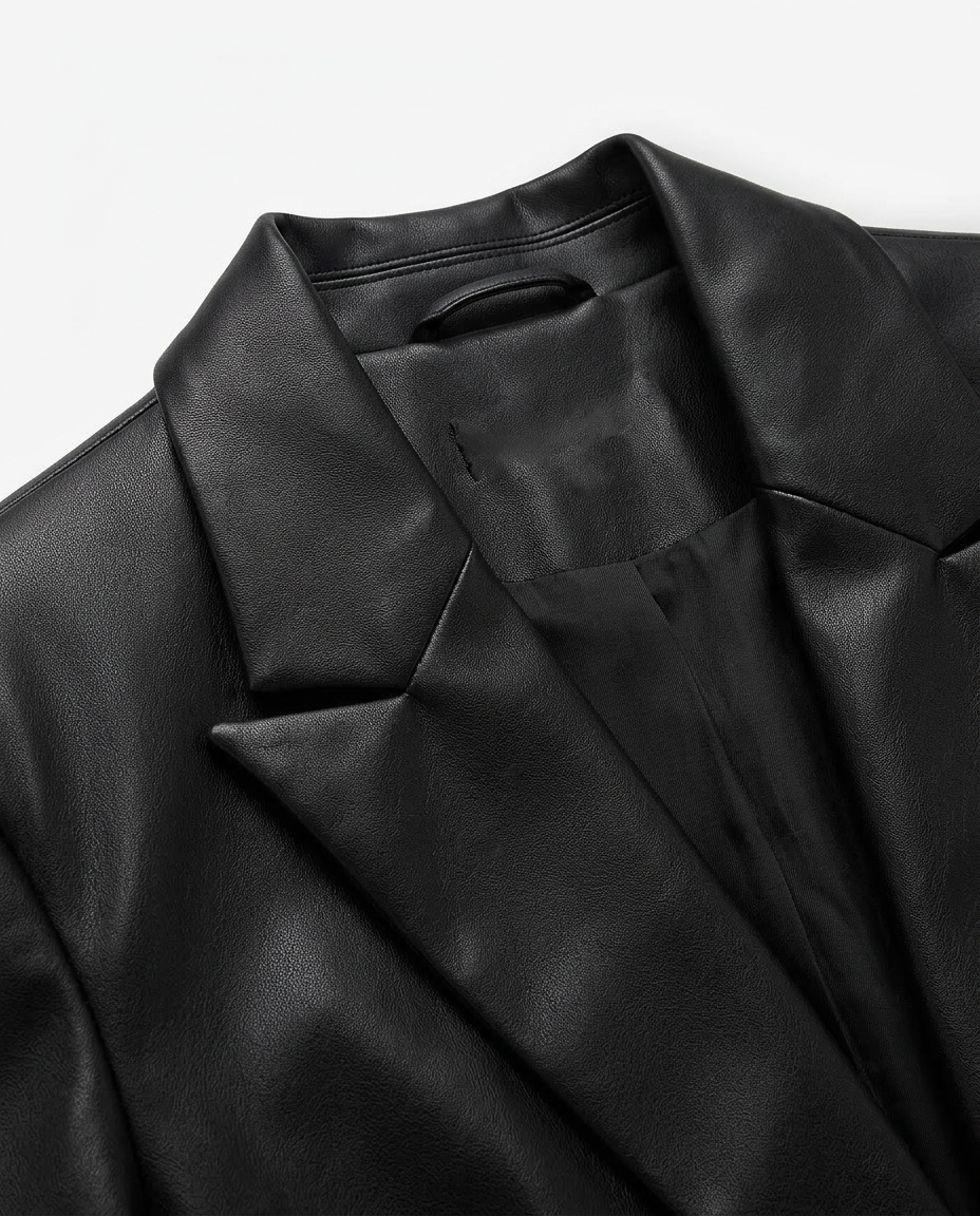 Marynarka Damska Elegancka | Dopasowany Krój | Zapięcie na Guziki | Do Pracy i Na Co Dzień