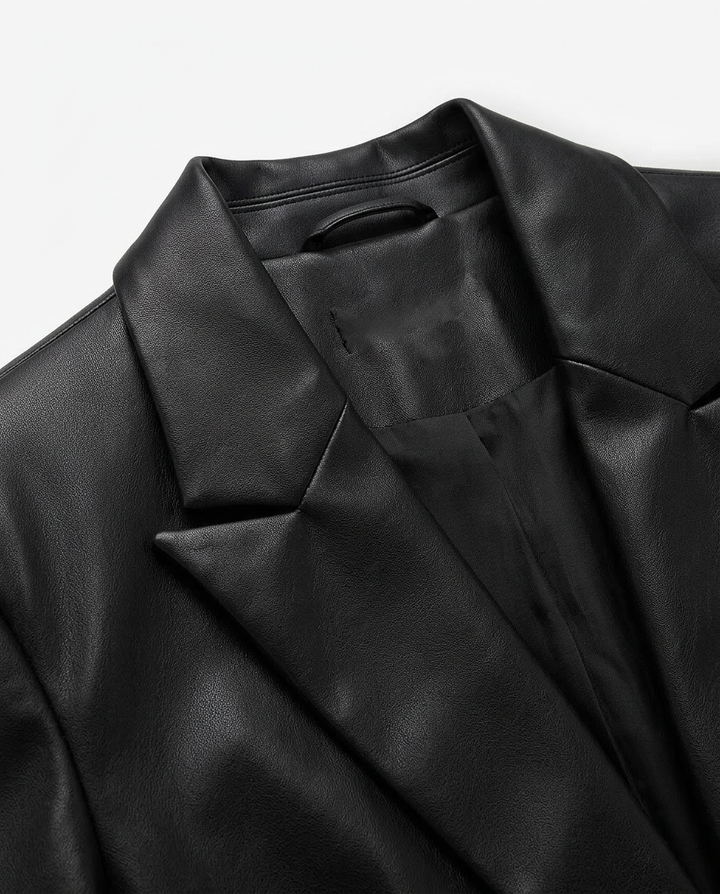 Marynarka Damska Elegancka | Dopasowany Krój | Zapięcie na Guziki | Do Pracy i Na Co Dzień