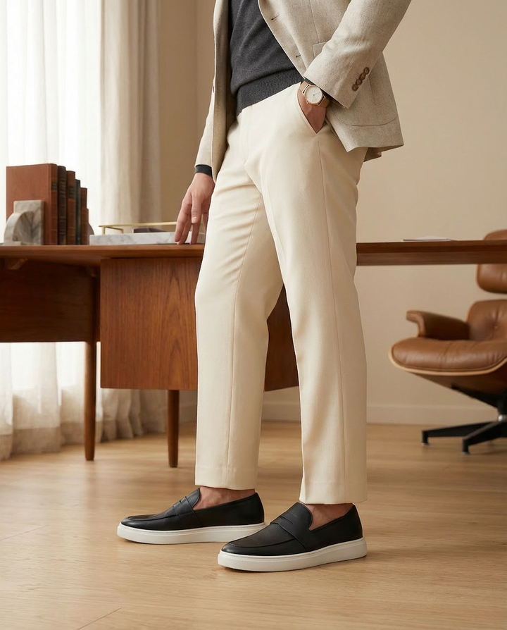 Buty Męskie Eleganckie | Komfortowy Krój | Stabilna Podeszwa | Na Co Dzień