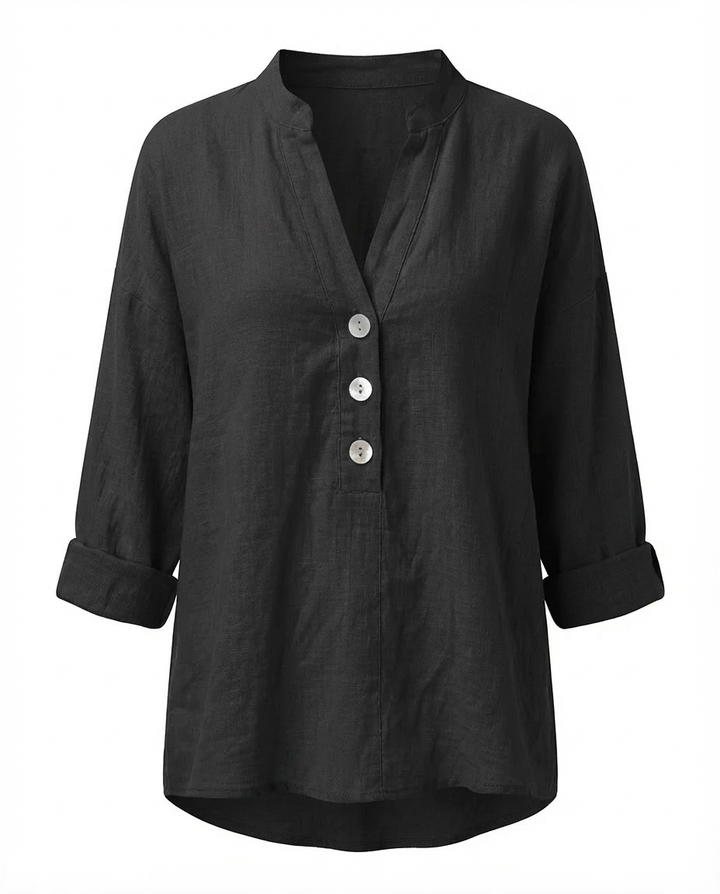 Bluzka damska | Klasyczny krój | Oddychający materiał | Na co dzień i eleganckie wyjścia