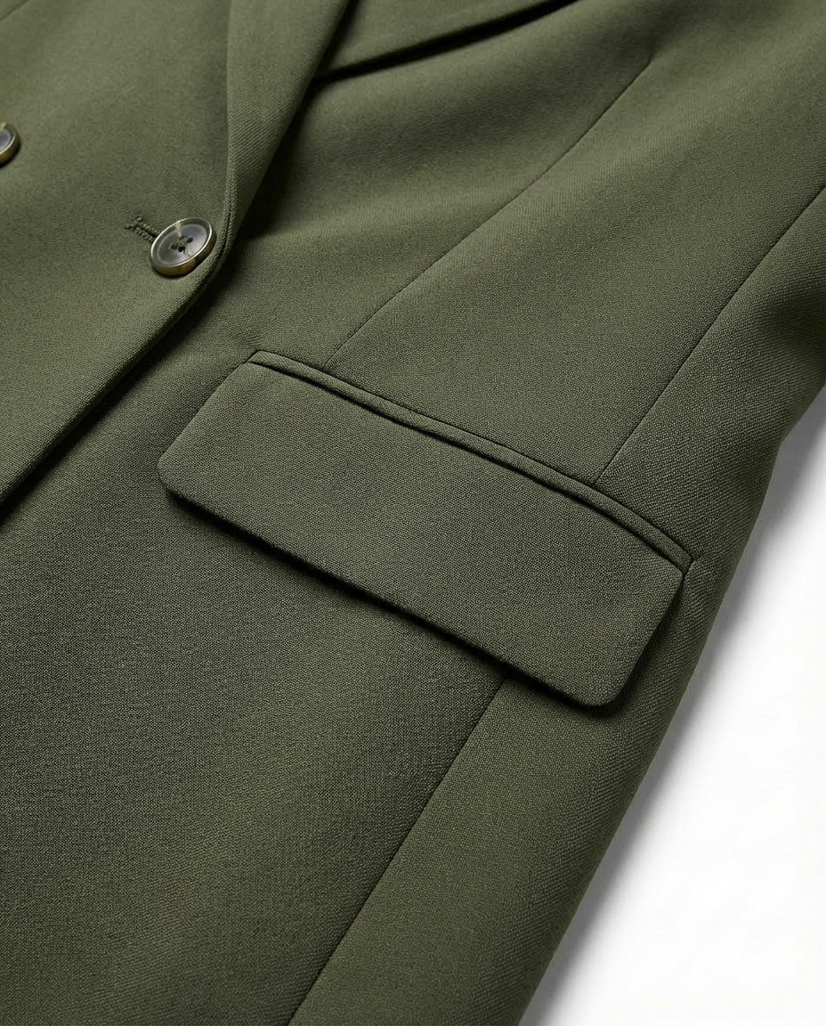 Marynarka Damska Dwurzędowa Marynarki Damskie | Klasyczny Krój | Strukturalny Kołnierz | Do Pracy i Na Co Dzień