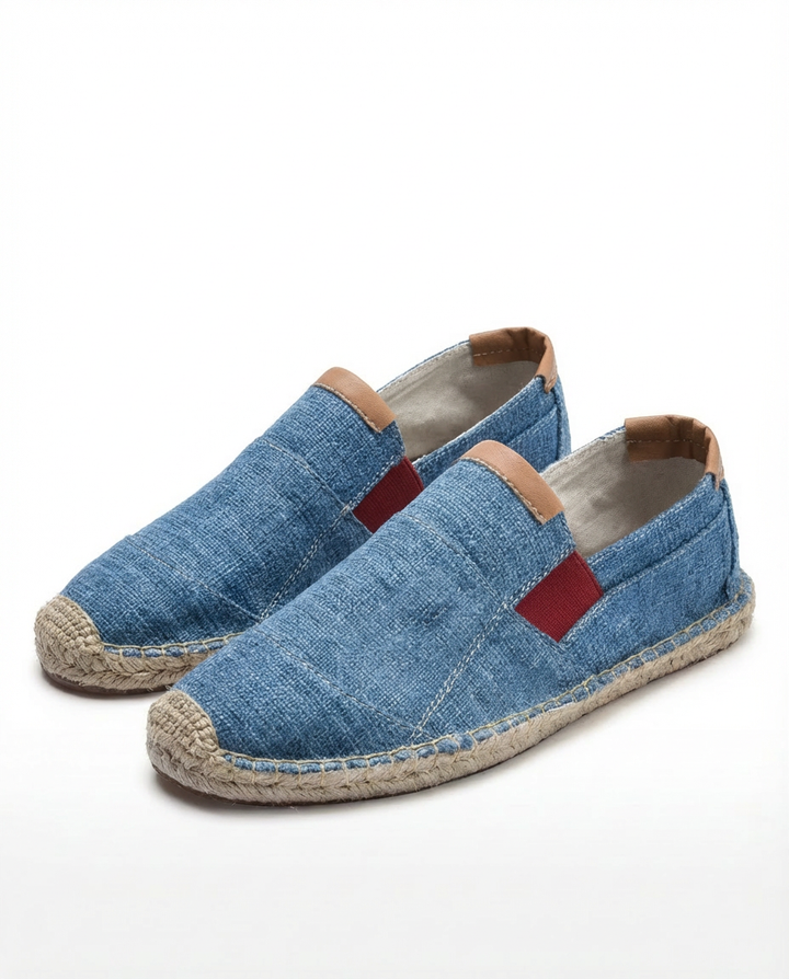 Espadryle Męskie Wygodne Casualowe | Minimalistyczny Krój | Oddychający Materiał | Na Lato