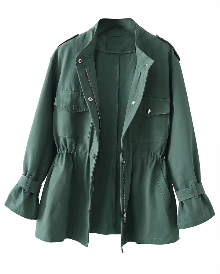 Kurtka damska | Dopasowana | Wiatroszczelna | Na jesień