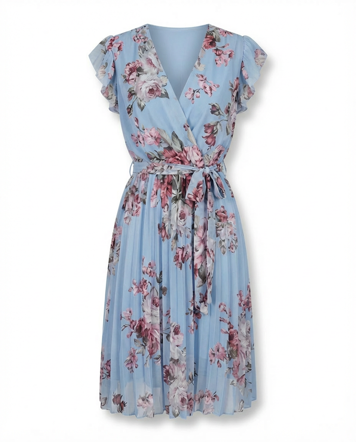 Sukienka Damska Letnia Kwiatowa | Luźny Krój | Wygodna Tkanina | Na Lato