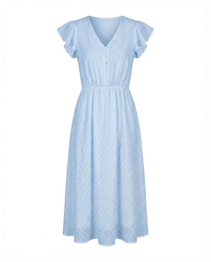 Sukienka Damska Letnia | Midi | Wygodny Materiał | Na Co Dzień