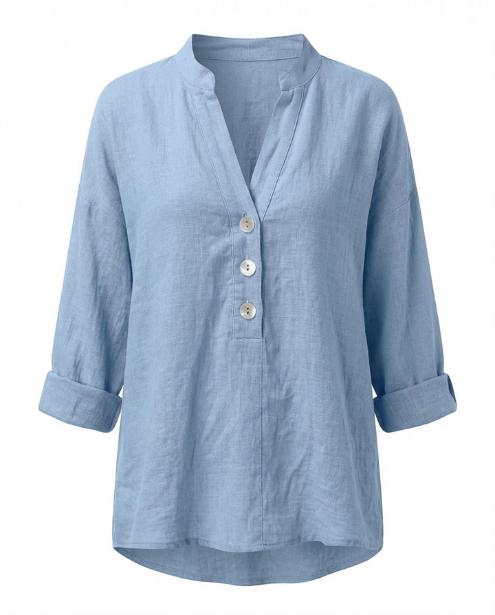 Bluzka damska | Klasyczny krój | Oddychający materiał | Na co dzień i eleganckie wyjścia