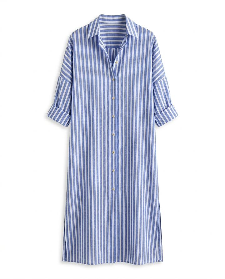 Sukienka Letnia Damska | Luźny Krój | Przewiewny Materiał | Na Lato