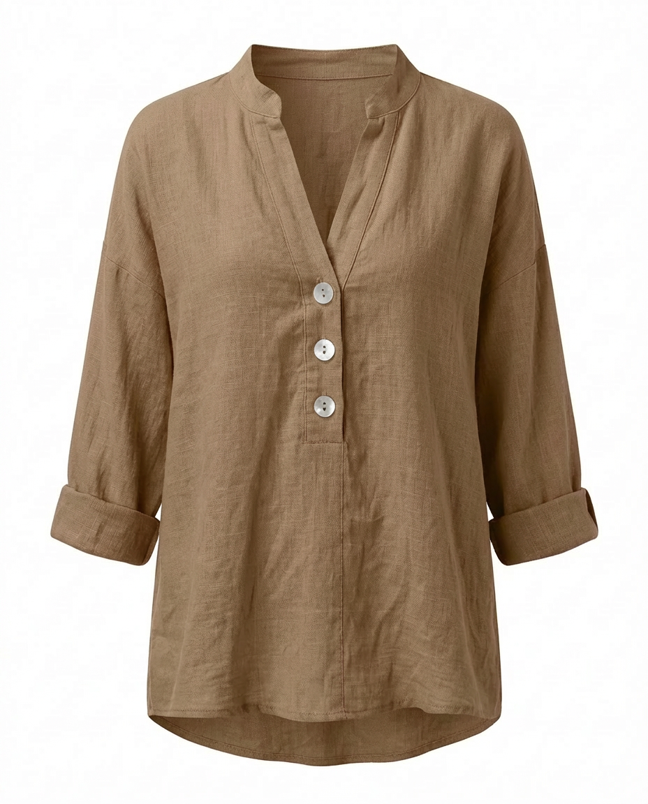 Bluzka damska | Klasyczny krój | Oddychający materiał | Na co dzień i eleganckie wyjścia