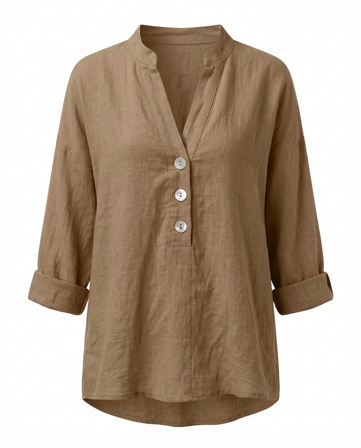 Bluzka damska | Klasyczny krój | Oddychający materiał | Na co dzień i eleganckie wyjścia