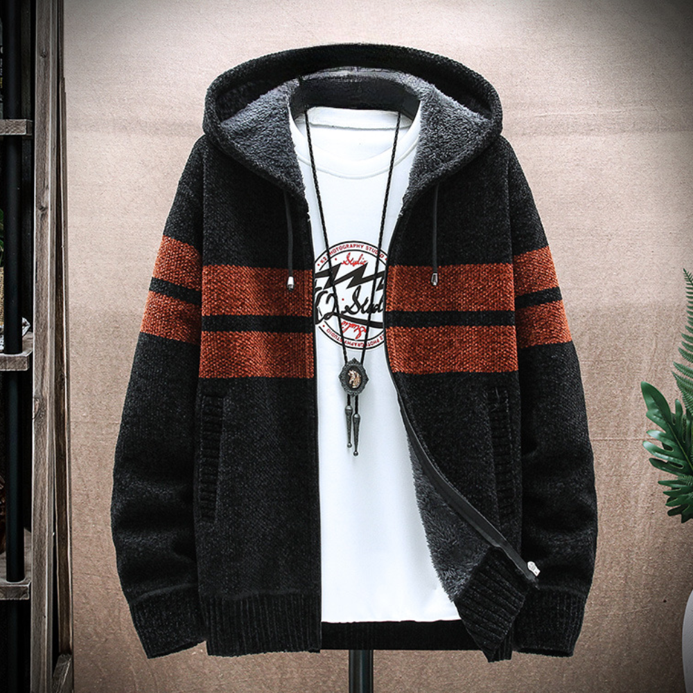 Bluza Męska z Kapturem | Styl Vintage | Ciepła Podszewka | Na Chłodne Dni