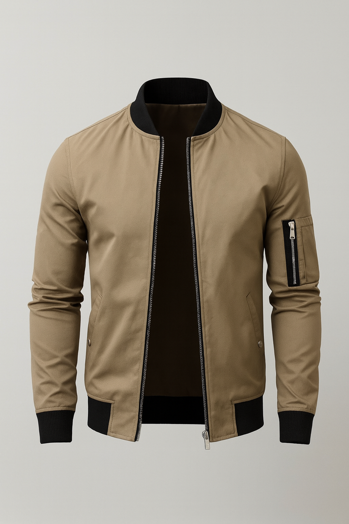 Męska Kurtka Bomber | Lekka i Stylowa | Casual na Co Dzień