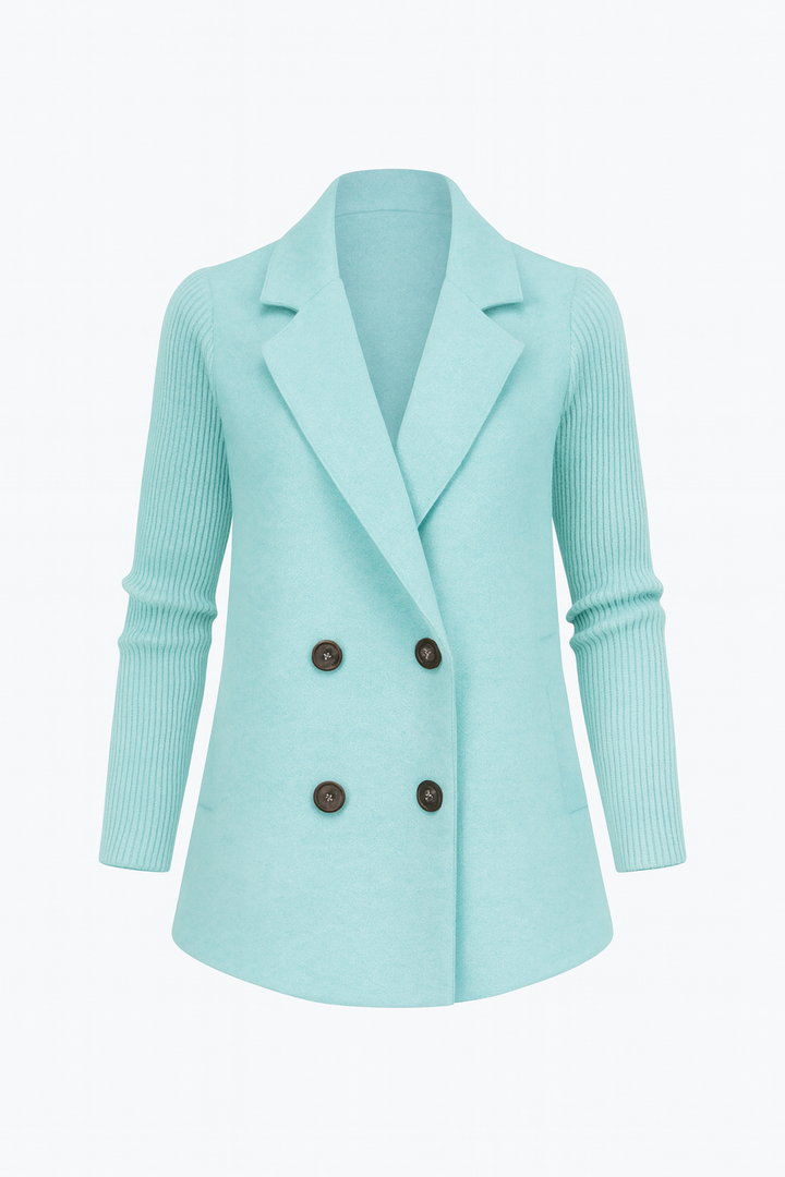 Płaszcz Długości Midi | Wełniany | Z Wiązaniem w Talii | Klasyczny Krój