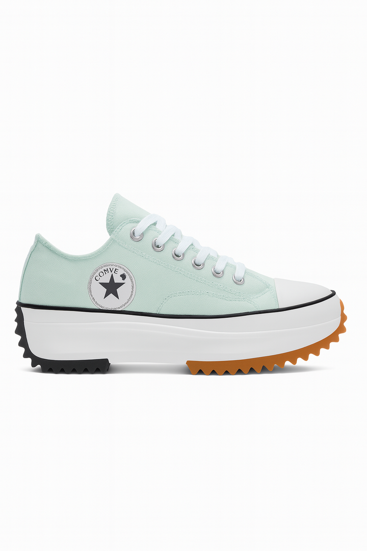 Damskie Trampki na Platformie | Sznurowane | Styl Casual Streetwear