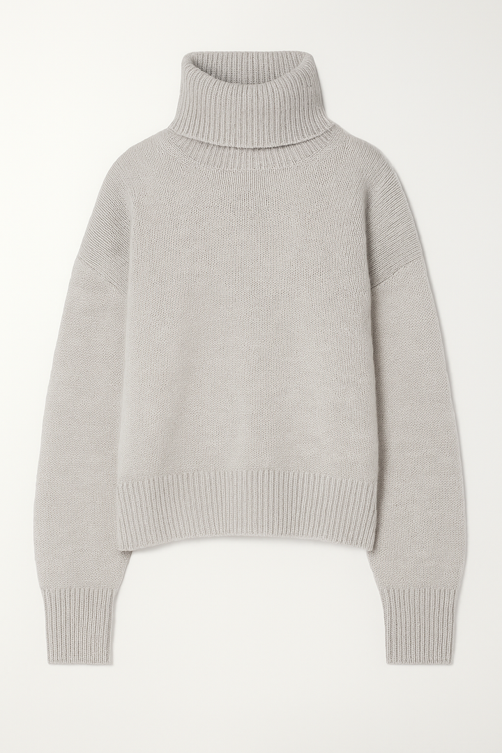 Damski Golf Oversize | Miękki Dzianinowy Sweter | Długi Rękaw | Minimalistyczny Styl