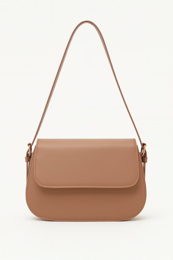 Damska Torebka na Ramię | Skórzana w Klasycznym Stylu | Minimalistyczna i Elegancka