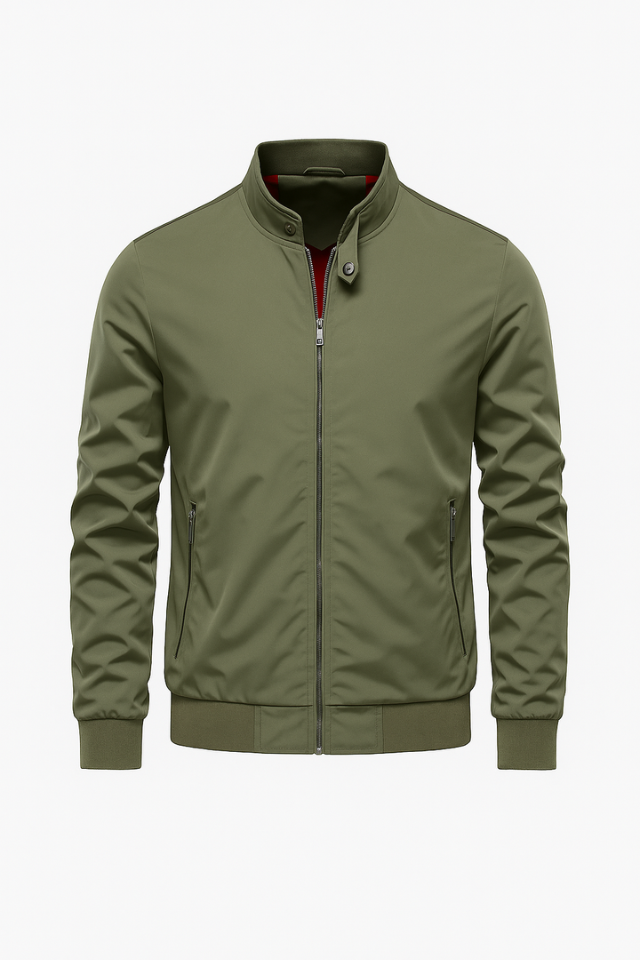 Męska Kurtka Bomberka | Lekka Konstrukcja | Minimalistyczny Krój