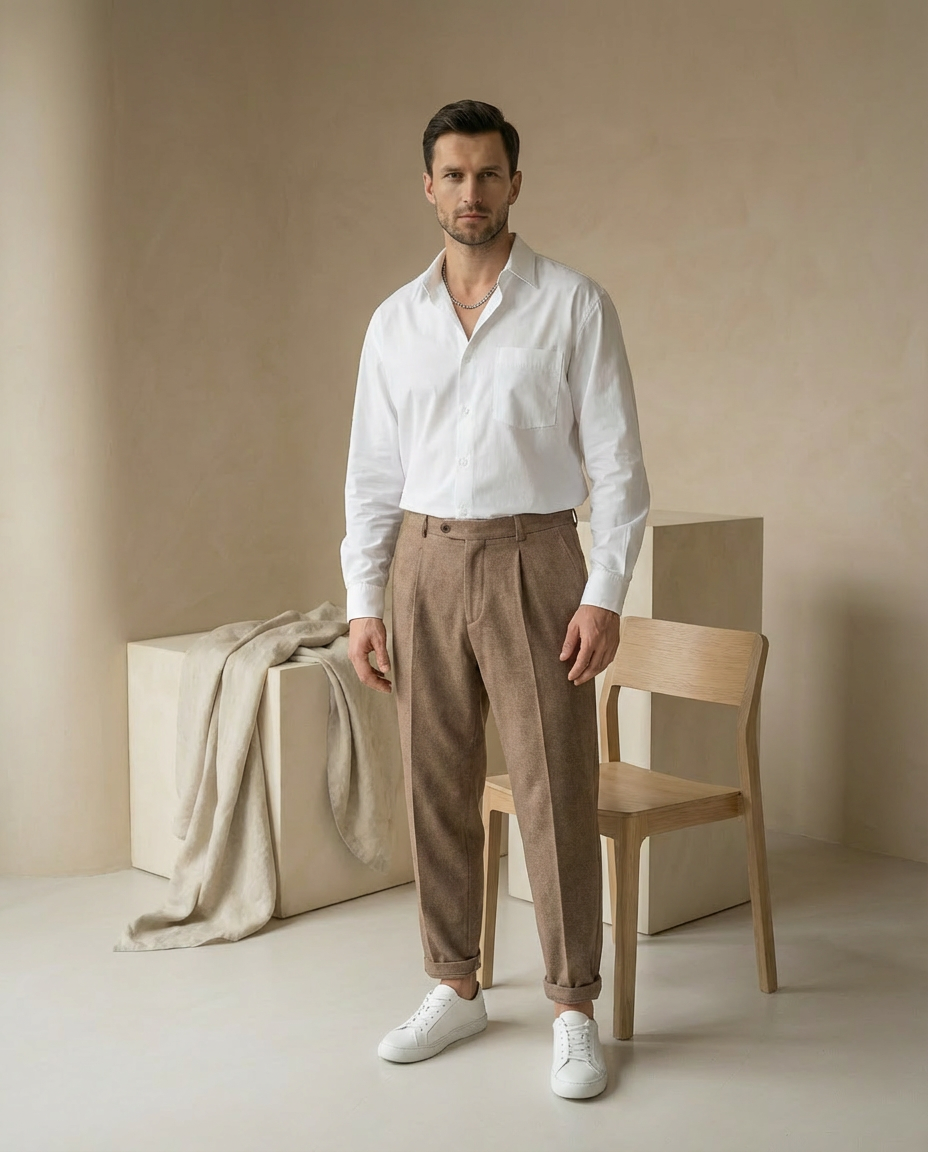 Jeansy męskie | Dopasowany krój | Wysokiej jakości materiał | Na co dzień i do pracy