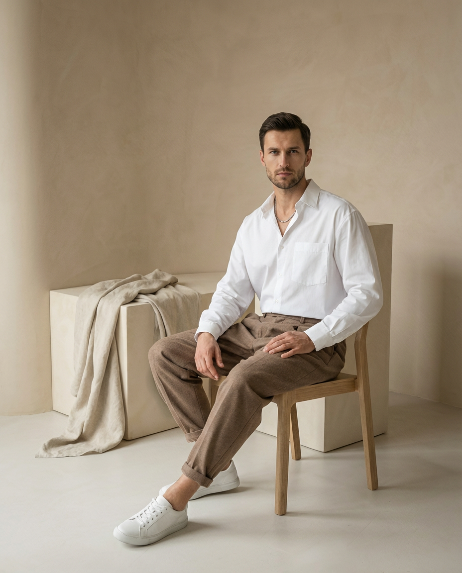 Jeansy męskie | Dopasowany krój | Wysokiej jakości materiał | Na co dzień i do pracy