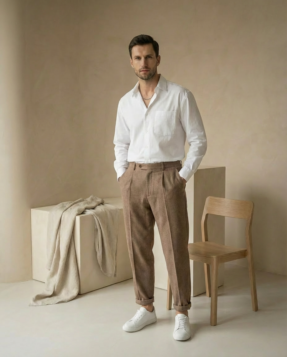 Jeansy męskie | Dopasowany krój | Wysokiej jakości materiał | Na co dzień i do pracy