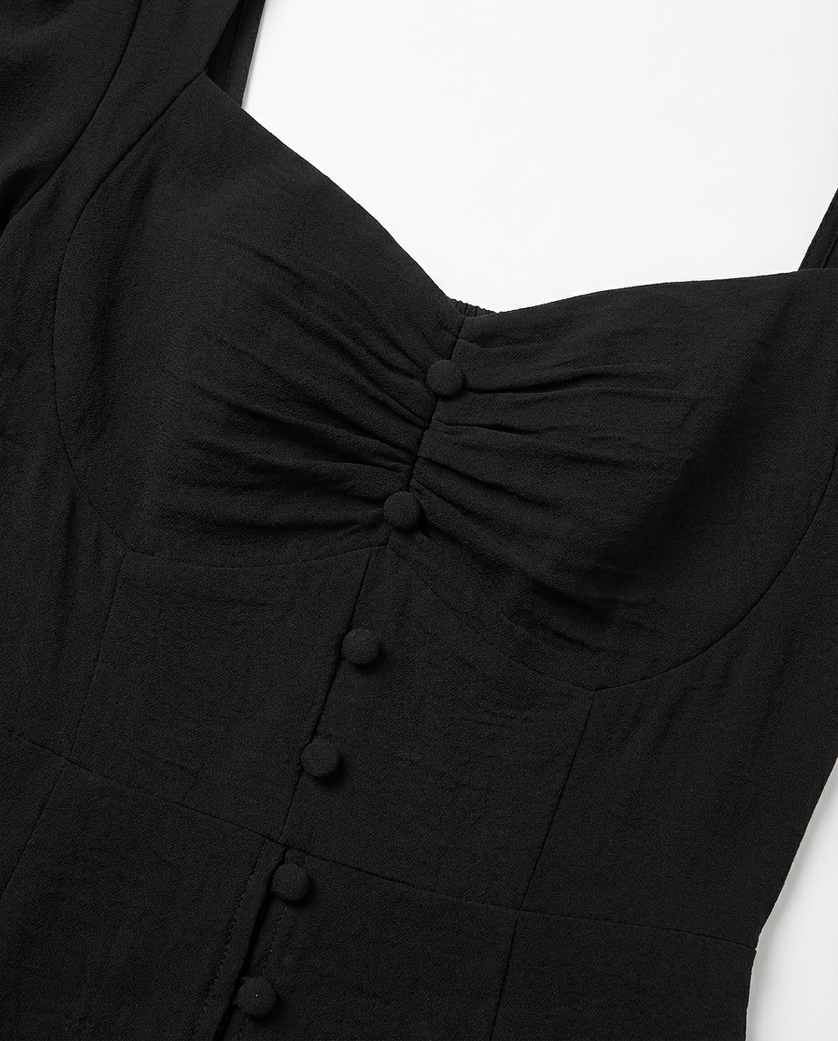 Sukienka Damska Letnia | Klasyczny Krój | Ozdobna Klamra | Na Co Dzień i Na Wyjścia