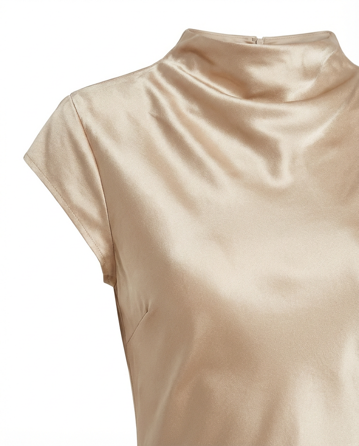 Suknia Wieczorowa Długa | Dopasowany Krój | Wyrafinowane Detale | Na Oficjalne Przyjęcia