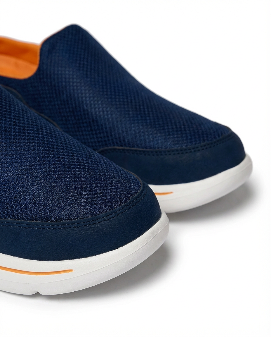 Klapki basenowe damskie | Wsuwane | Cholewka z oddychającego materiału | Na co dzień