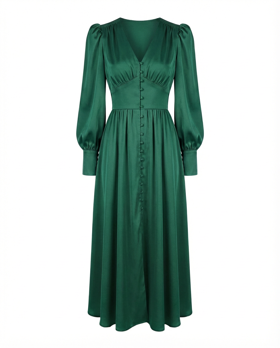 Sukienka na Wesele Sukienka Damska | Dopasowany Krój | Wysokiej Jakości Materiał | Na Wiosnę i Lato