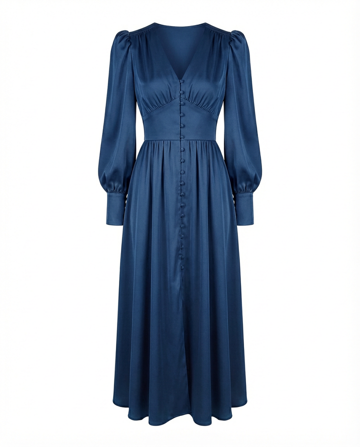 Sukienka na Wesele Sukienka Damska | Dopasowany Krój | Wysokiej Jakości Materiał | Na Wiosnę i Lato