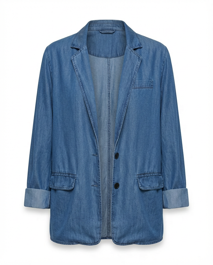 Marynarka Damska Marynarki Damskie | Luźny Krój | Długie Rękawy | Na Co Dzień