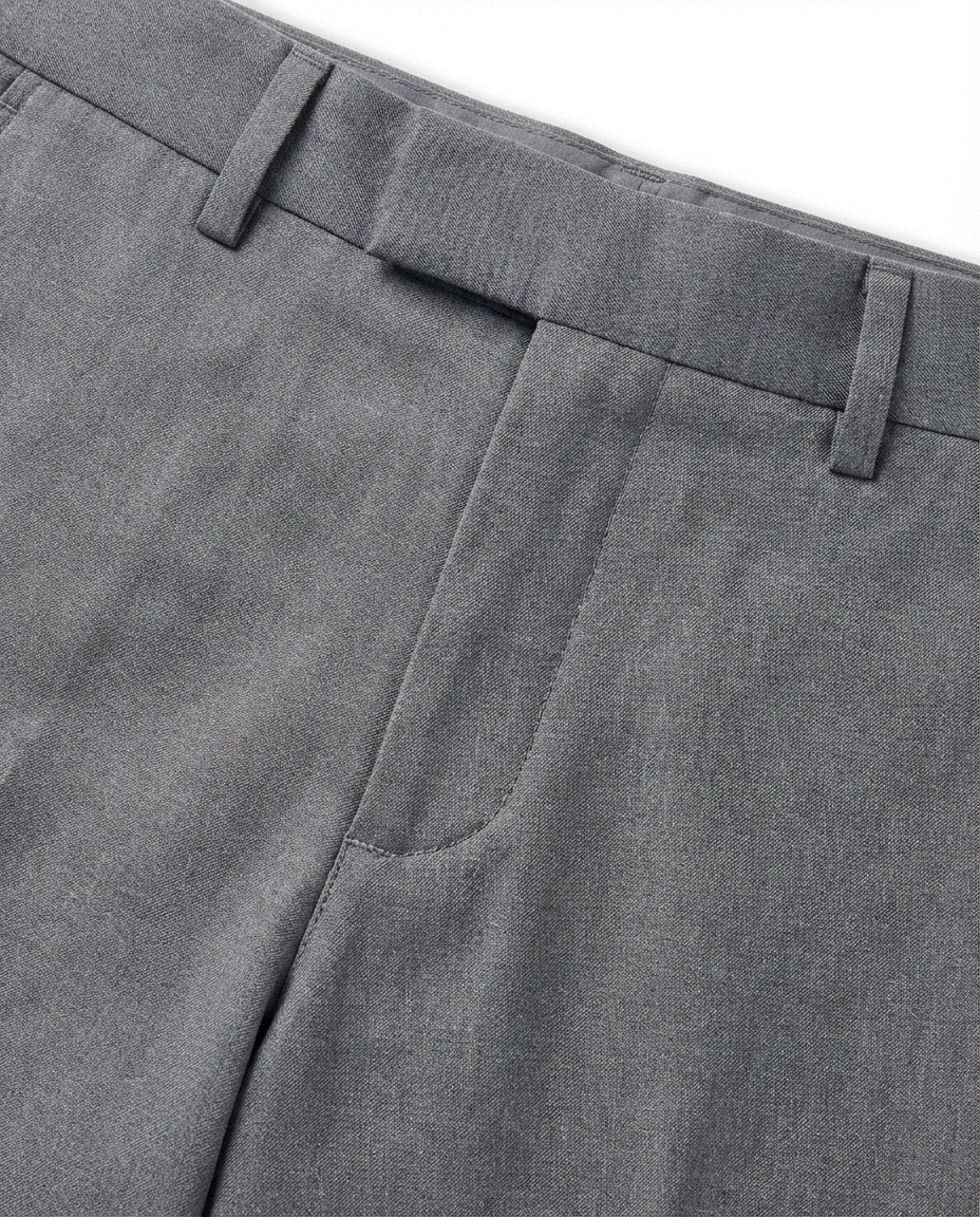 Spodnie plisowane męskie | Luźny krój | Wygodny dzianinowy materiał | Na co dzień