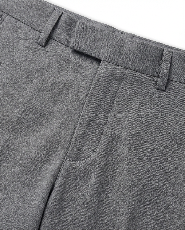 Spodnie plisowane męskie | Luźny krój | Wygodny dzianinowy materiał | Na co dzień