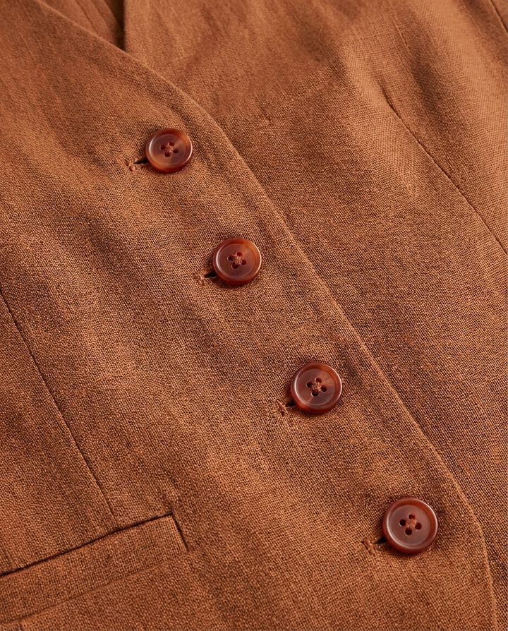 Zestaw Dresowy Damski Z Kamizelką i Spodniami | Dopasowany Krój | Wysoka Talia | Na Co Dzień