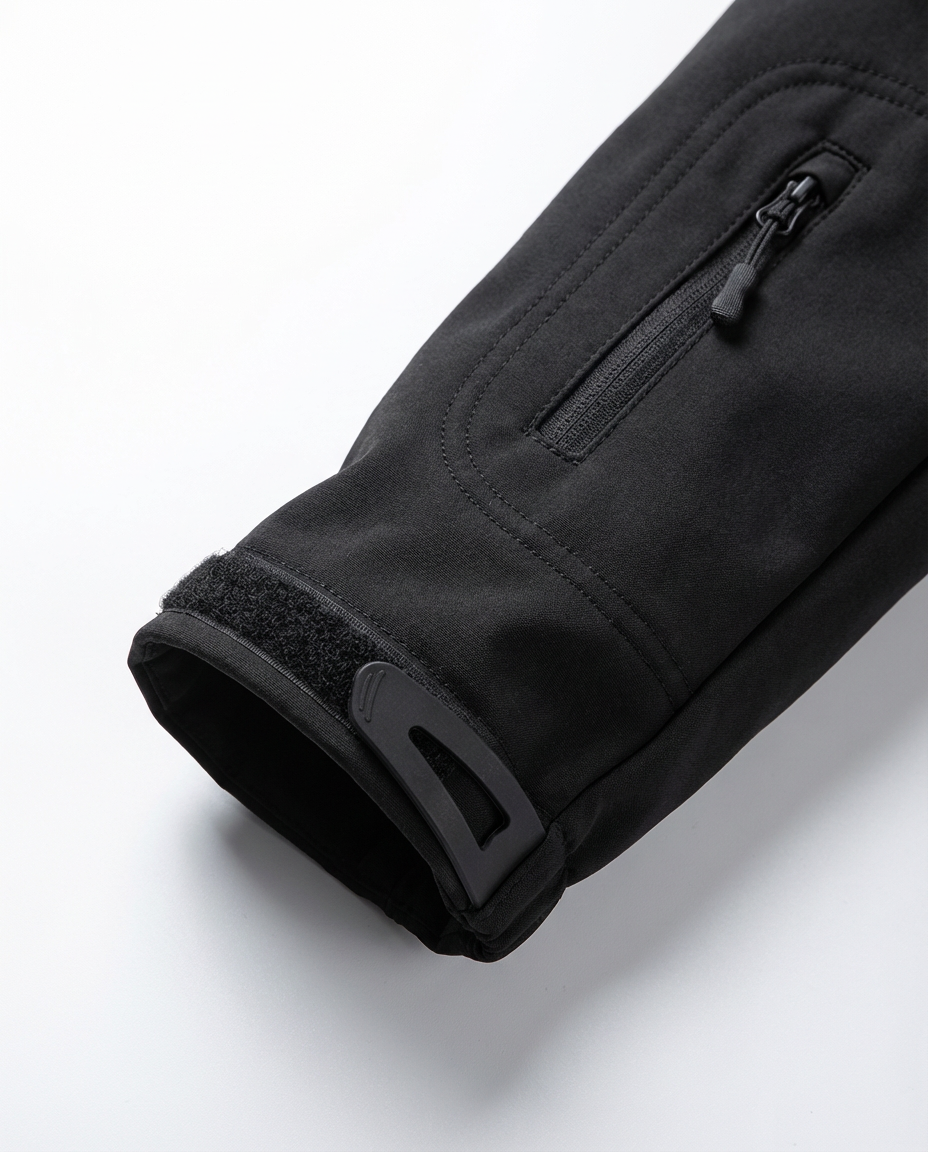 Męski Zestaw Taktyczny | Kurtka z Kapturem, Spodnie Bojówki, Wodoodporne - 10