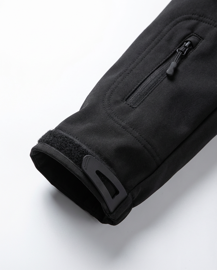 Męski Zestaw Taktyczny | Kurtka z Kapturem, Spodnie Bojówki, Wodoodporne - 10