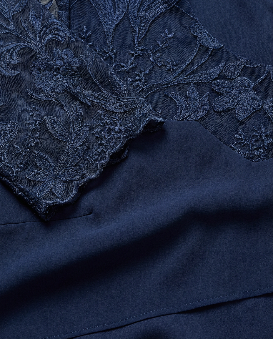 Sukienka Plus Size Sukienki Na Wesele | Elegancki Krój | Przezroczyste Rękawy | Na Wesele